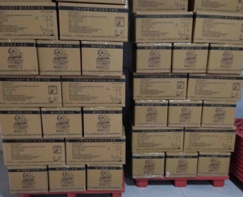 PACKING OF DRIED MEALWORMS